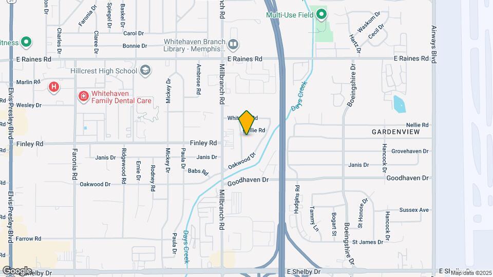 4346 Gardenview Dr Map and Location Details