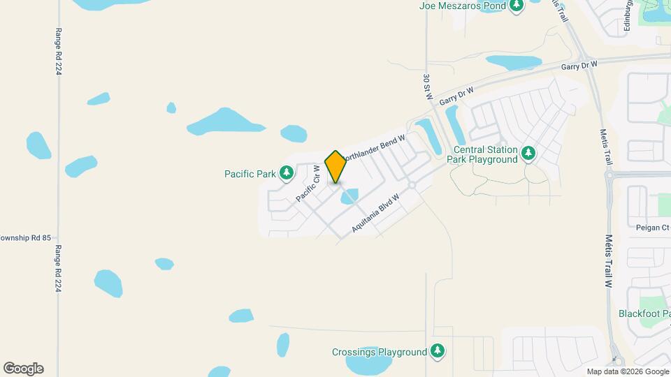 2 Bedroom Basement Suite, Insuite Laundry, Assigned Parking Map and Location Details