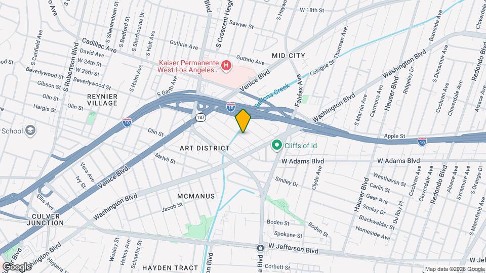 5919 Dauphin Ave, Unit 1 Map and Location Details