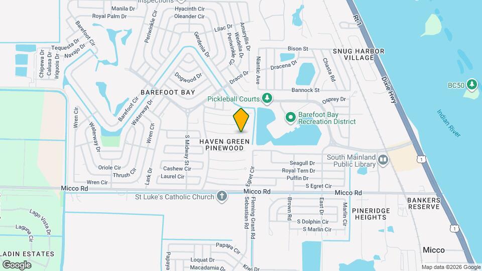 909 Sequoia St Map and Location Details