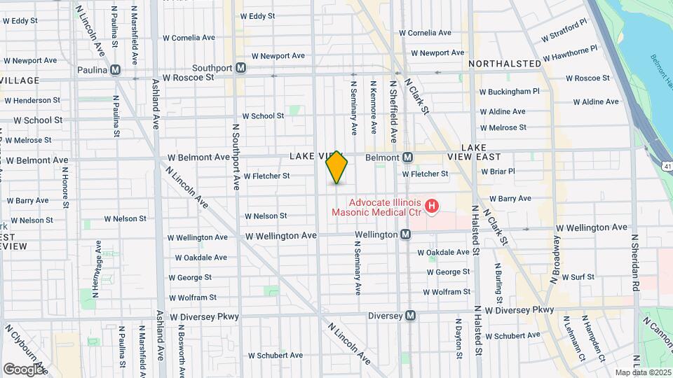 3108 N Clifton Ave Map and Location Details