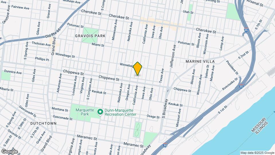 3745 California Ave, Unit 2S Map and Location Details