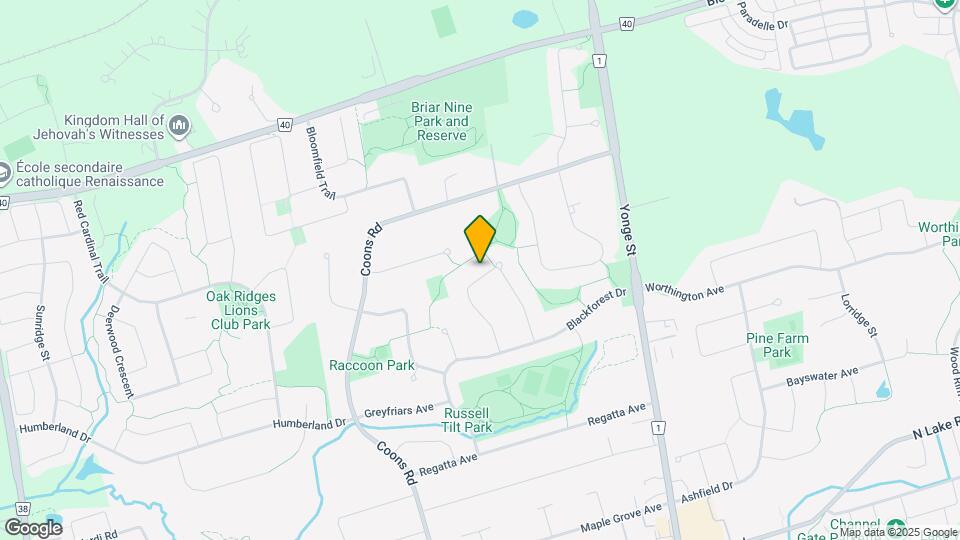 29 Rosegarden Crescent Map and Location Details