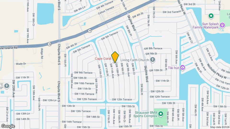 810 SW 10th Pl Map and Location Details