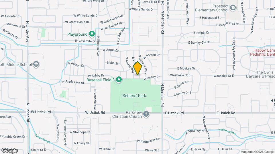 3611 N Price Way Map and Location Details