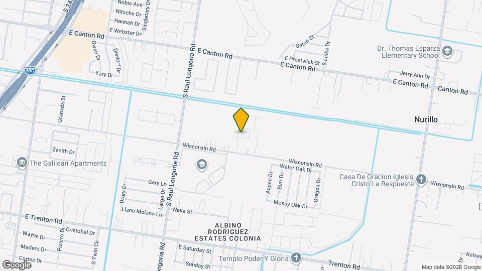 2907 Bella Flor St Map and Location Details