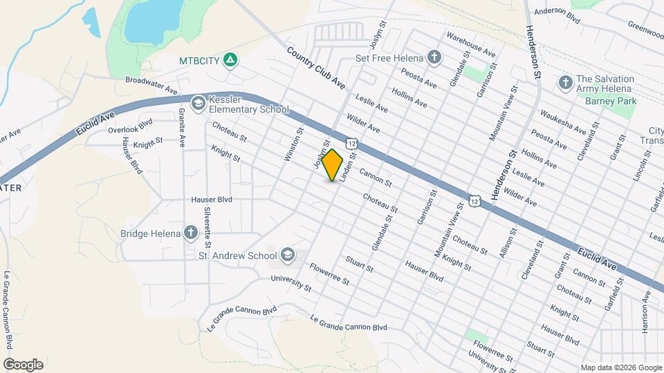 1907 Choteau St Map and Location Details