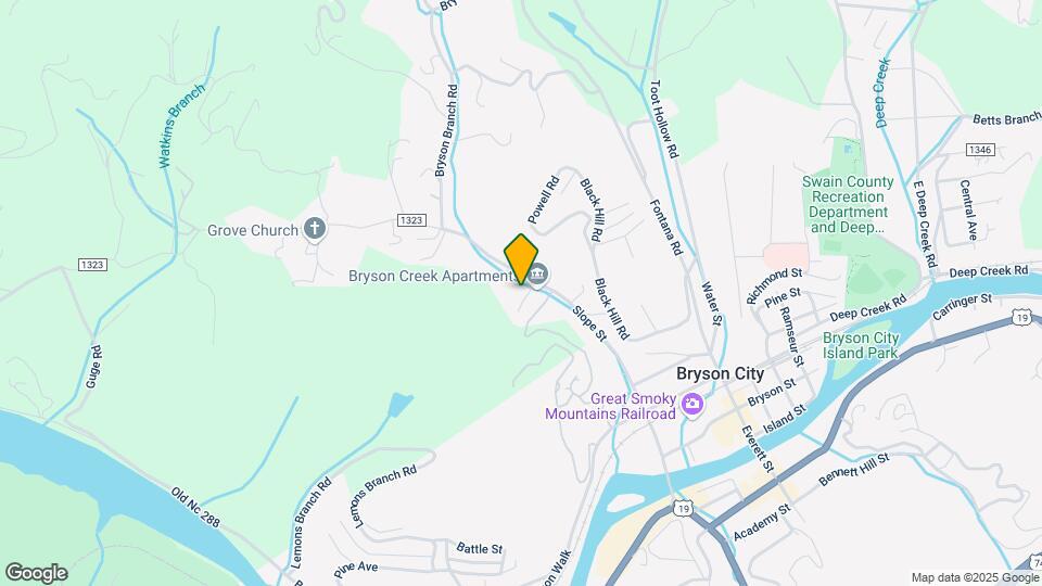 Bryson Creek Apartments Map and Location Details