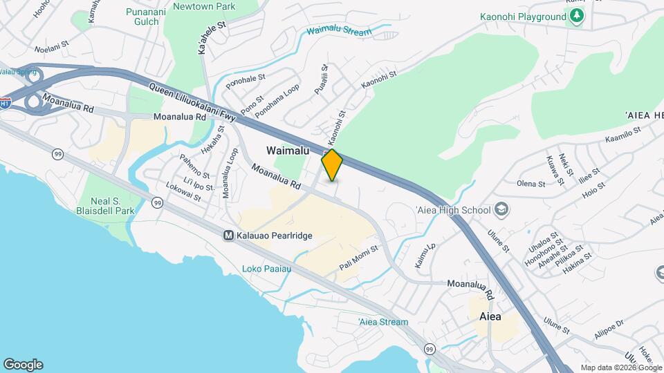 Pacific Village Map and Location Details