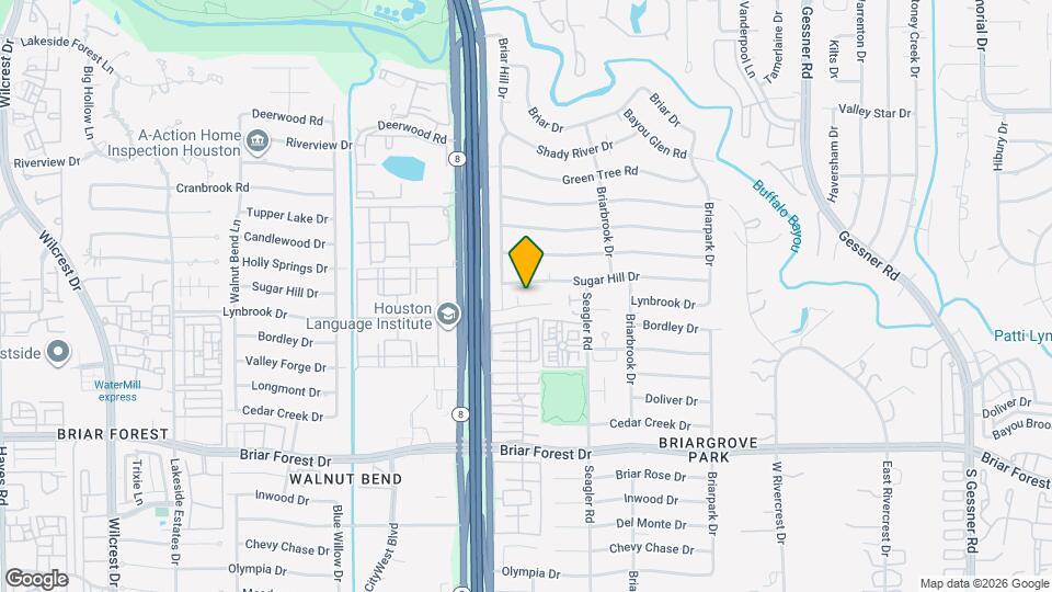 10322 Lynbrook Hollow St Map and Location Details