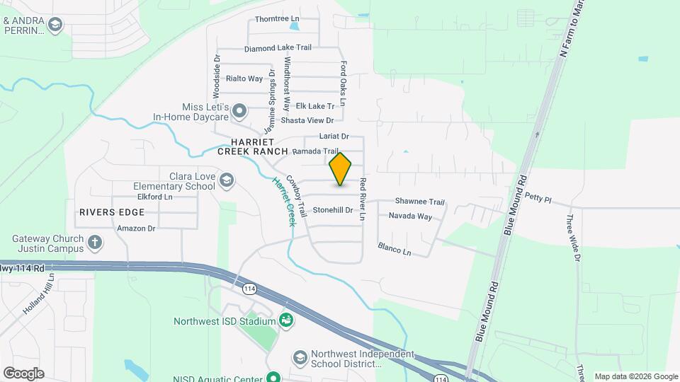 1937 Creek Crossing Dr Map and Location Details
