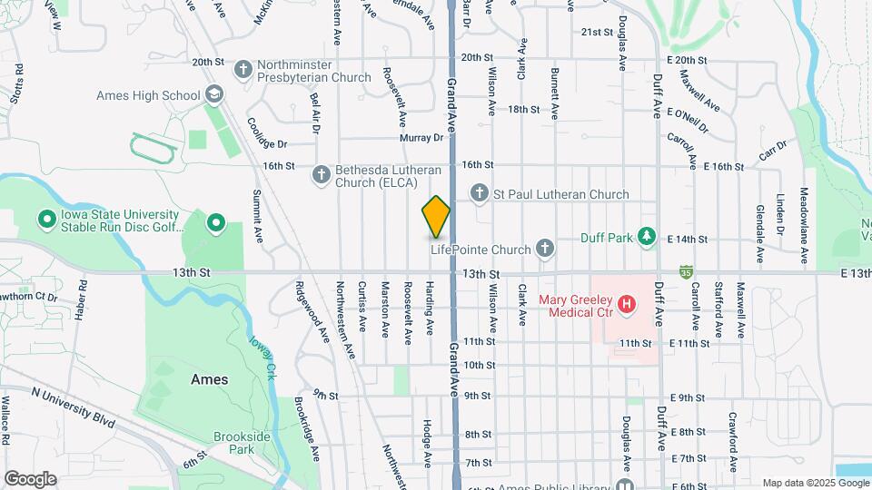 1322 Harding Ave, Unit 2 Map and Location Details