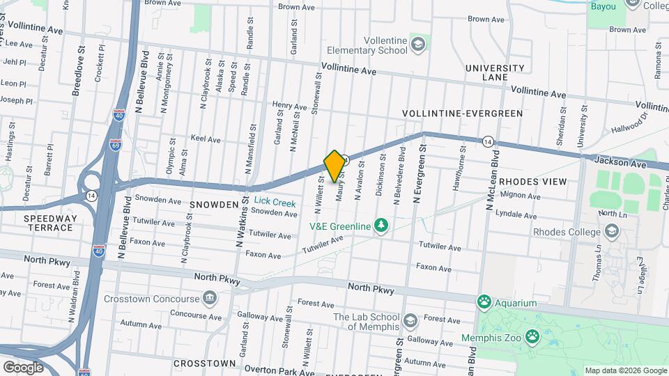 719 Maury St Map and Location Details