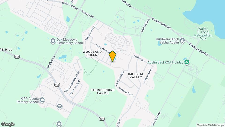 5709 Levenwood Ln Map and Location Details