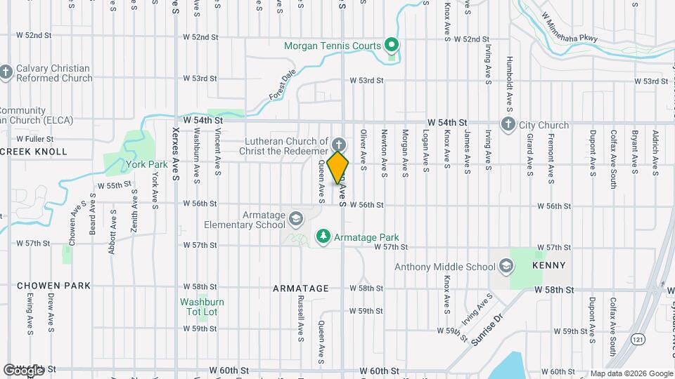 5530 Penn Ave S Map and Location Details