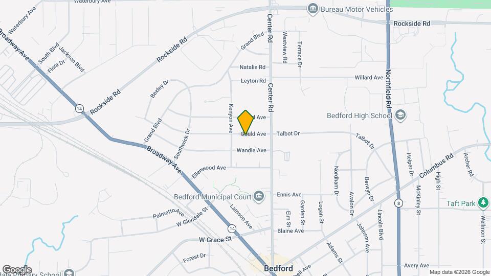 52 Gould Ave Map and Location Details