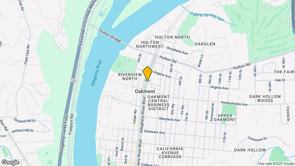 718 Allegheny River Blvd, Unit 2 Map and Location Details