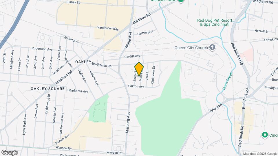 4125 Pillars Dr Map and Location Details