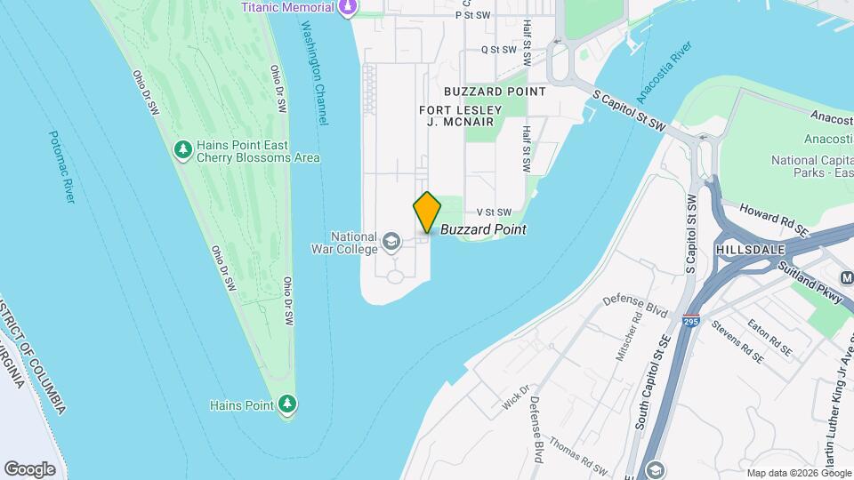 115 E St Map and Location Details