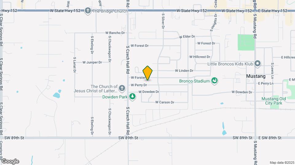 733 W Perry Dr Map and Location Details