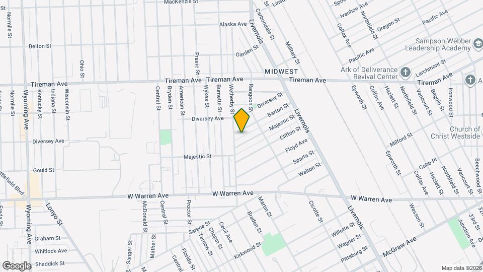 6691 Barton St Map and Location Details