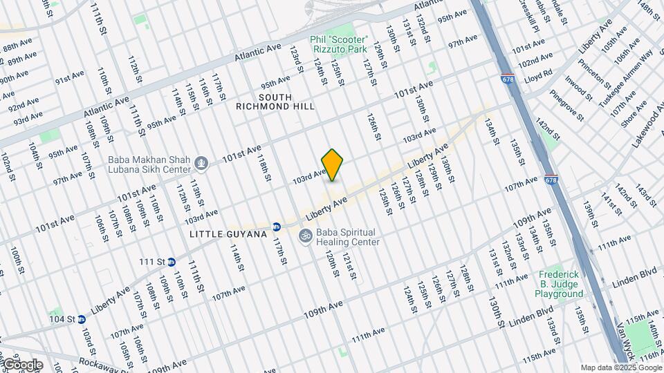 103-25 121st St Map and Location Details