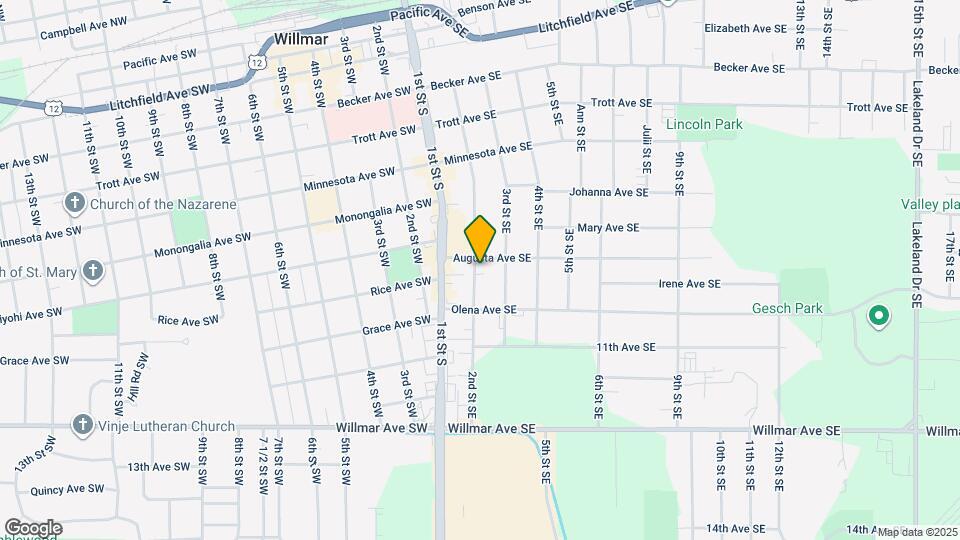 907 2nd St SE Map and Location Details