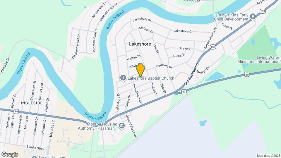 207 Rosewood Dr Map and Location Details