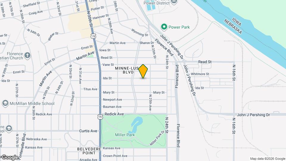 2577 Ida St Map and Location Details