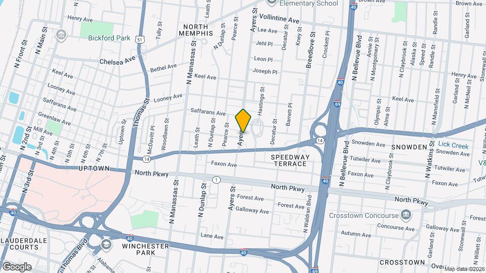 652 Ayers St Map and Location Details