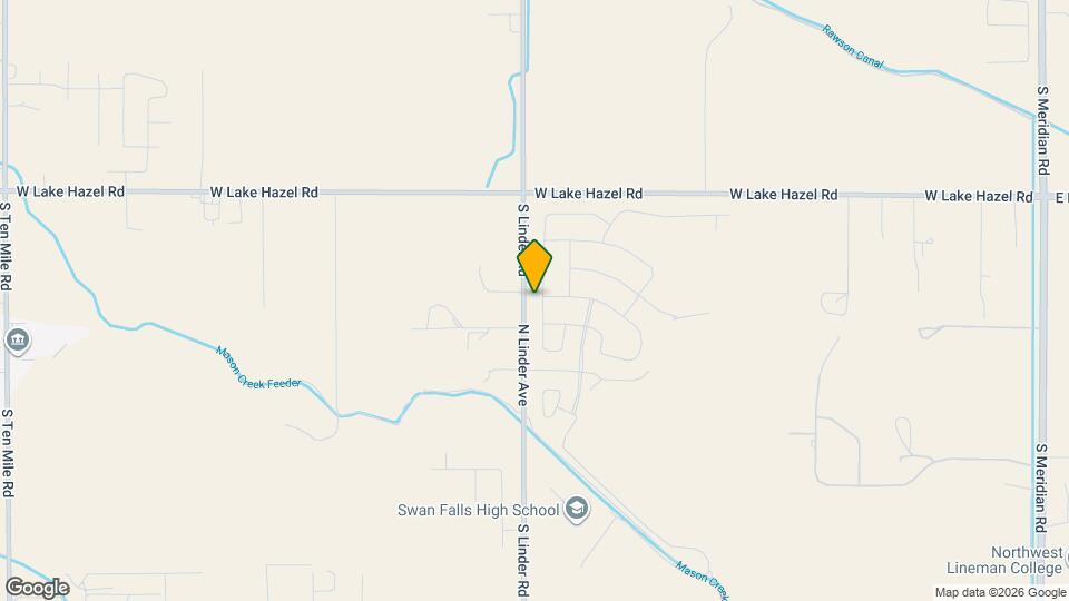 6743 S Birch Creek Ave Map and Location Details