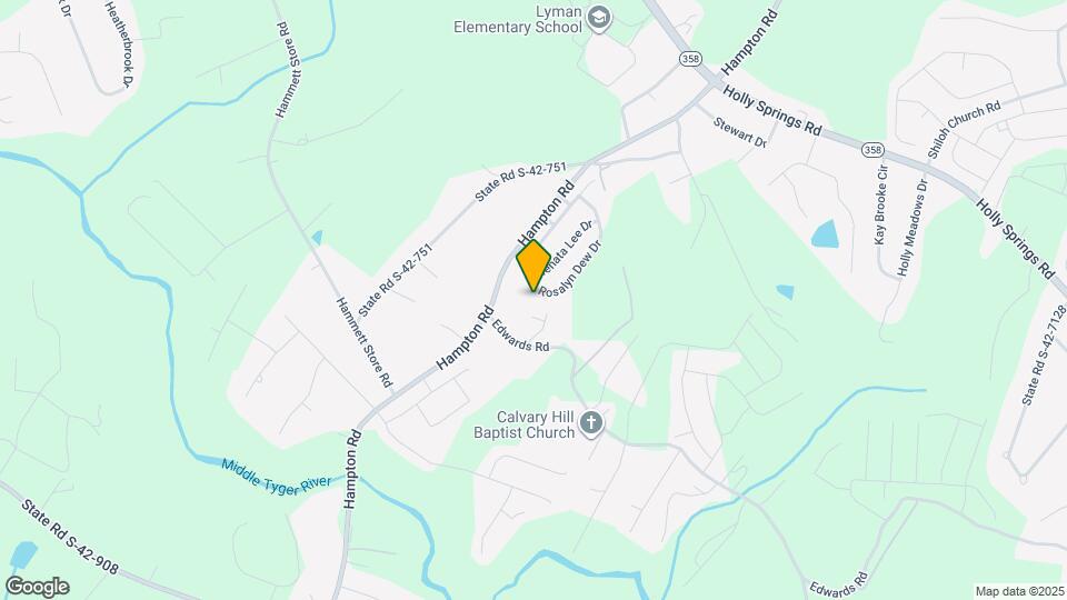 1852 Rosalyn Dew Dr Map and Location Details