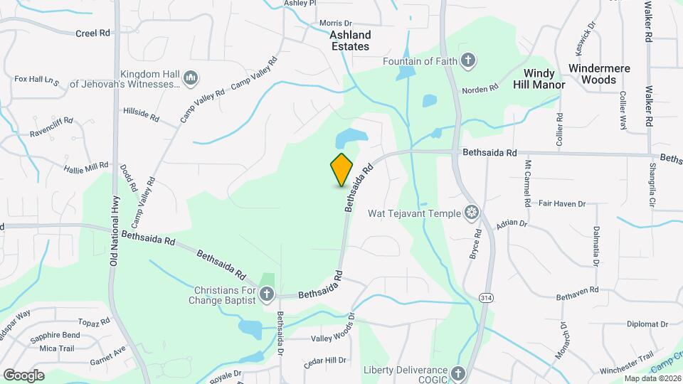 1941 Bethsaida Rd Map and Location Details