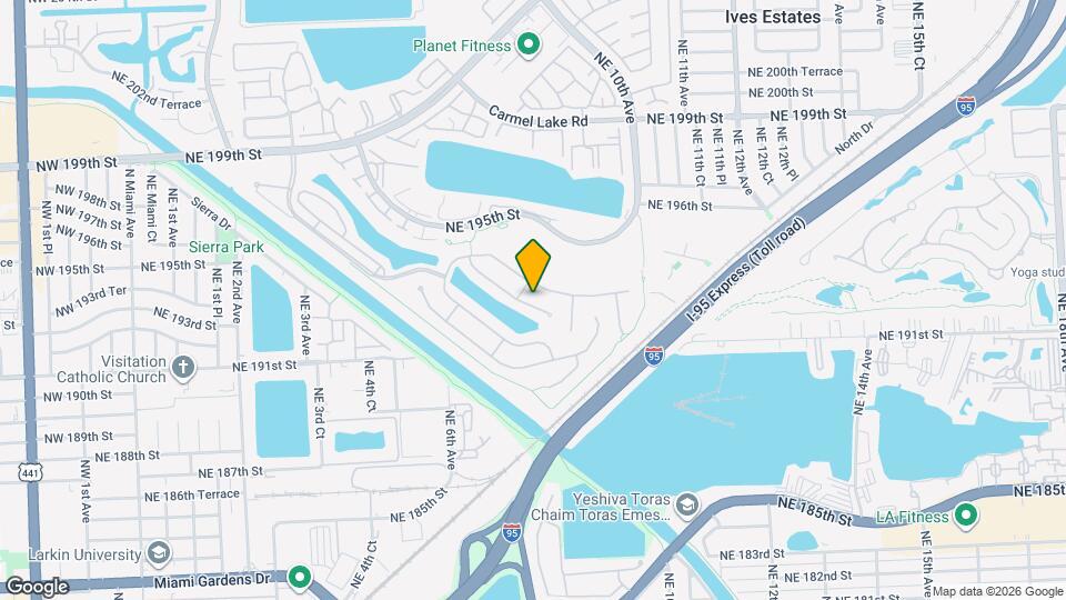 731 NE 193rd St Map and Location Details