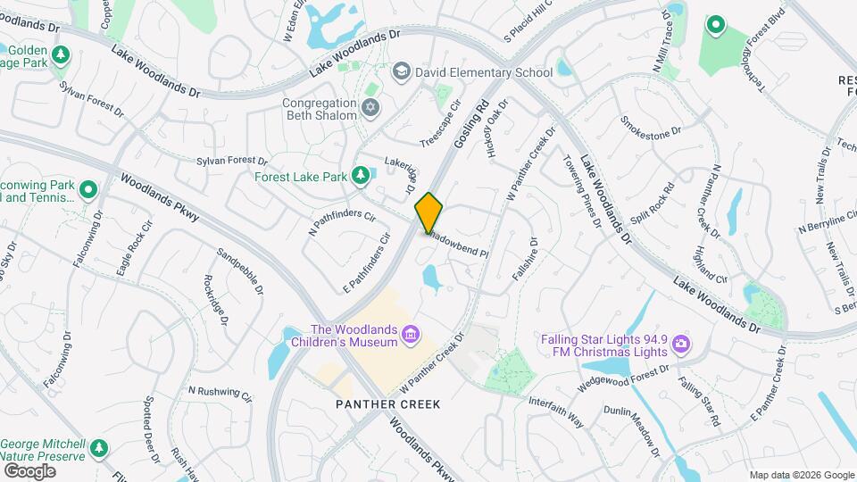 158 N Magnolia Pond Pl Map and Location Details
