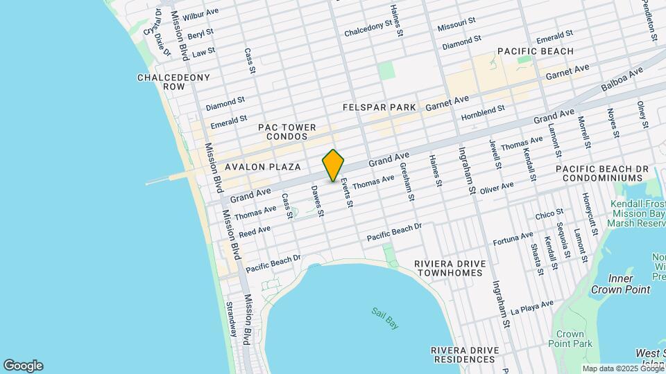 1150-1156 Thomas Ave Mapa y Detalles de la Ubicación