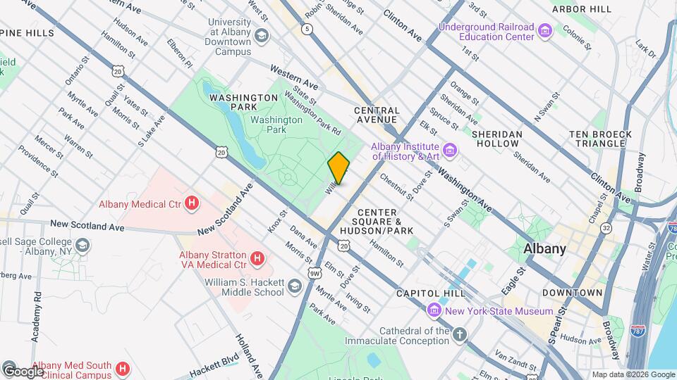 377 Hudson Ave, Unit 377 Hudson Avenue - 2nd F Map and Location Details