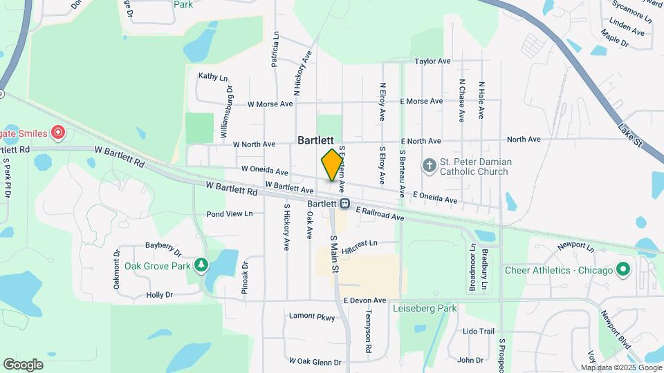 110 W Bartlett Ave Mapa y Detalles de la Ubicación