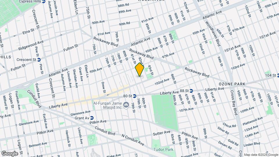 97-44 81st St Map and Location Details