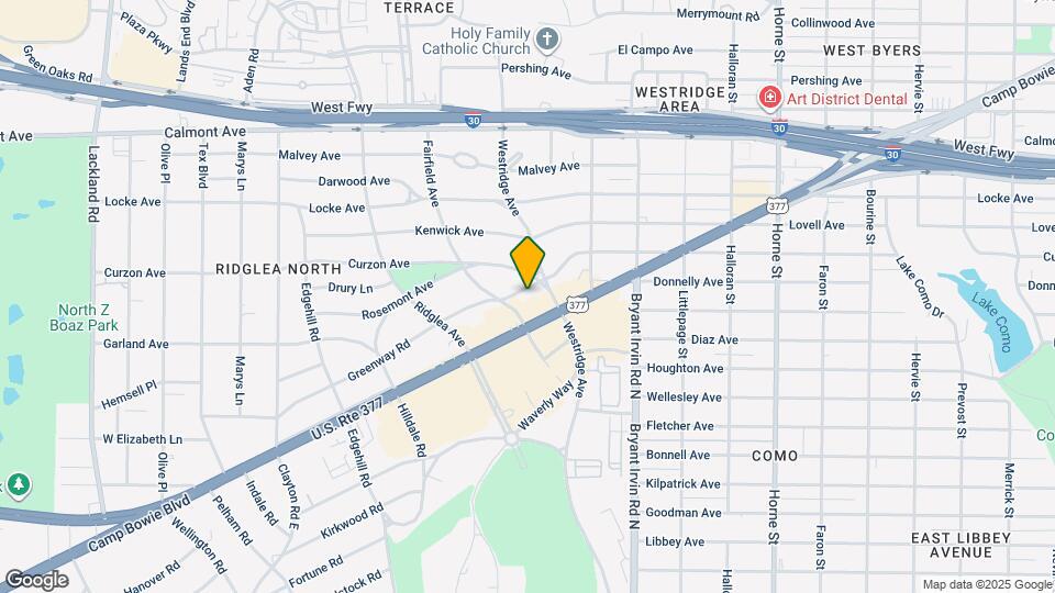 6205 Greenway Rd Map and Location Details