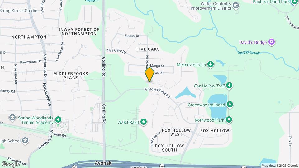 5227 Preserve Park Dr Map and Location Details