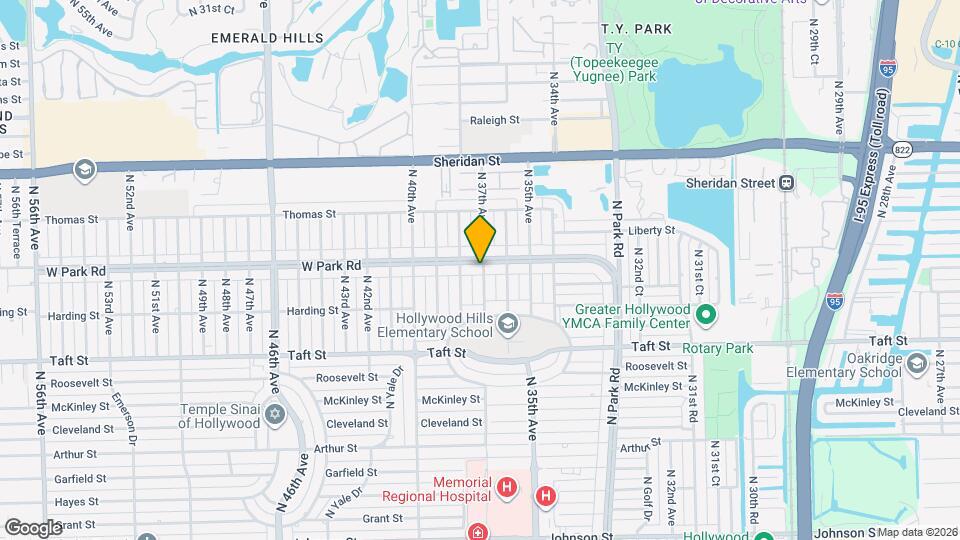3700 W Park Rd Map and Location Details