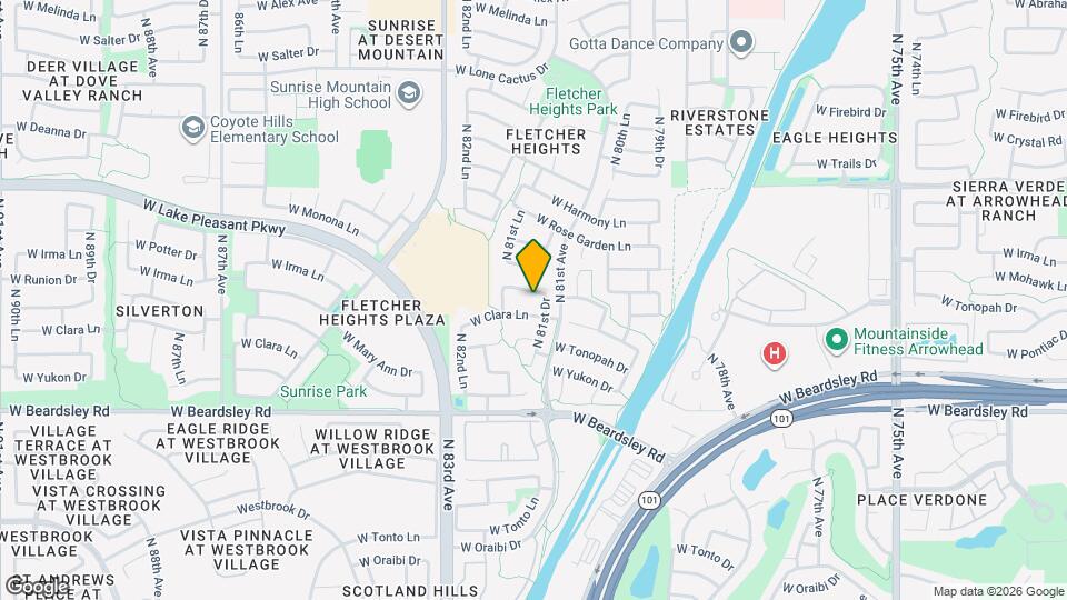 8143 W Mary Ann Dr Map and Location Details