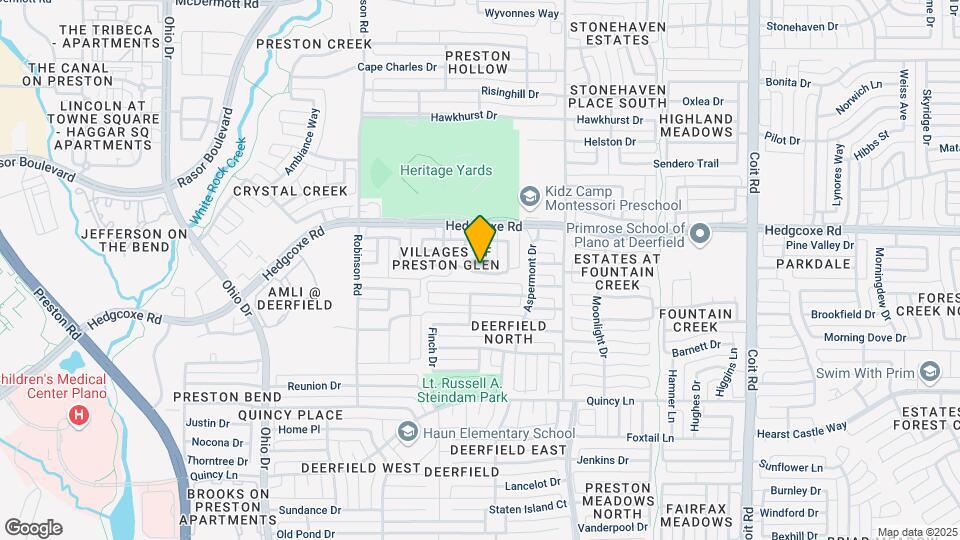 7901 Whispering Tree Ln Mapa y Detalles de la Ubicación