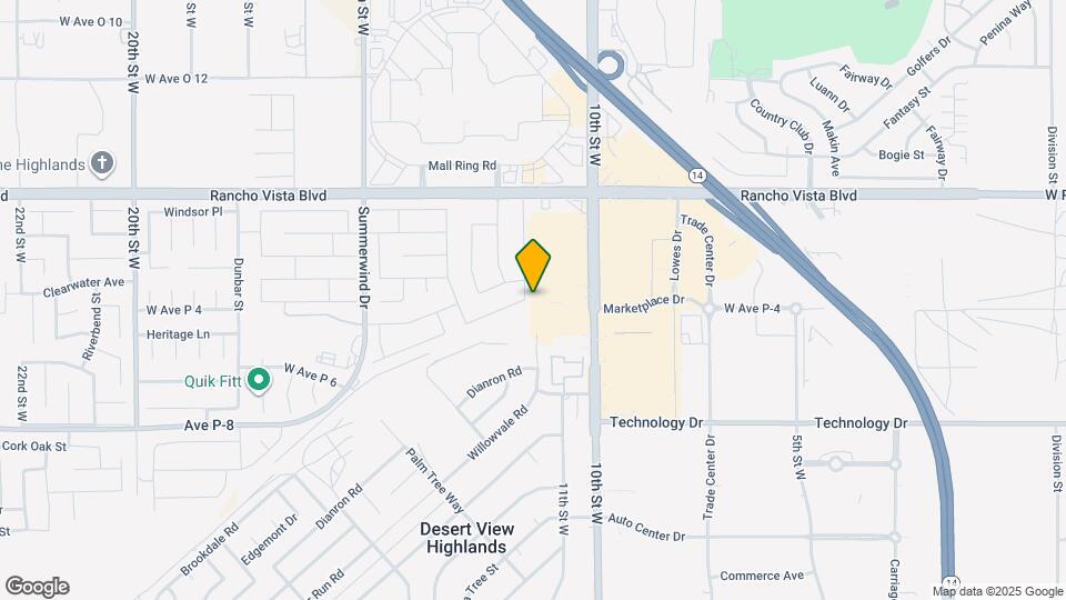 39366 11th St W Map and Location Details