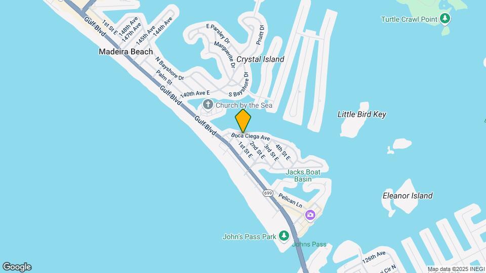 13436 Boca Ciega Ave Map and Location Details