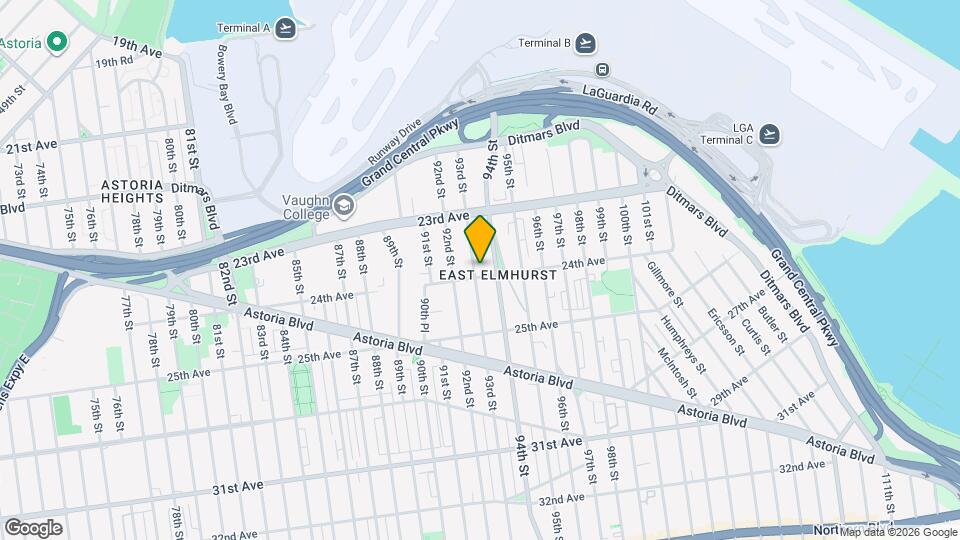 23-69-69 93rd St Map and Location Details