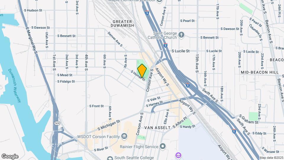 775 S Homer St Map and Location Details
