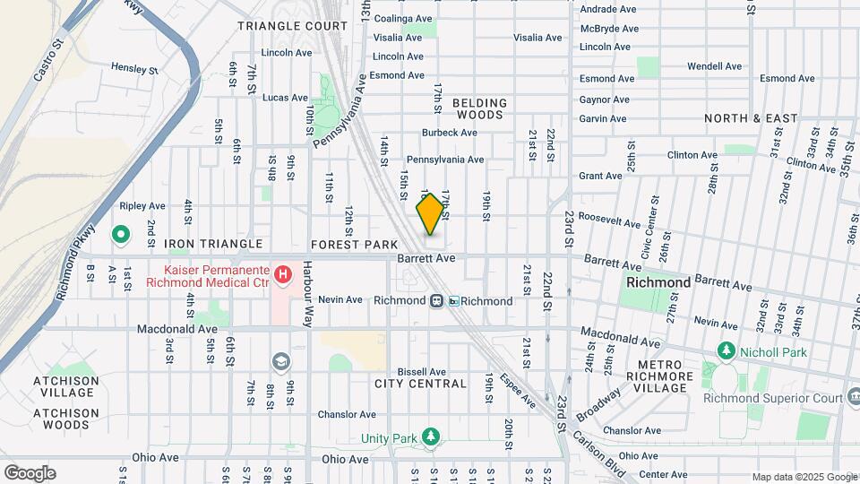 522 16th St Map and Location Details