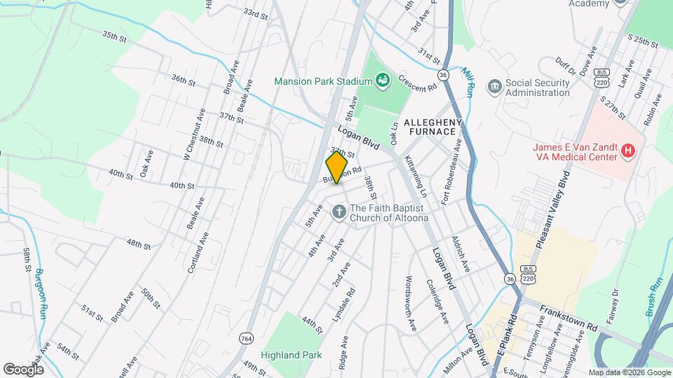 3908 5th Ave Map and Location Details